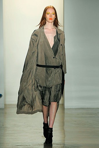 Jeremy Laing, Spring/Summer 2012. New York Fashion Week Spring/Summer 2012. [Photo by Jemal Countess/Getty Images]