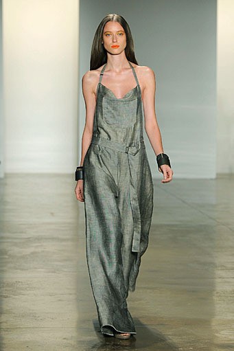 Jeremy Laing, Spring/Summer 2012. New York Fashion Week Spring/Summer 2012. [Photo by Jemal Countess/Getty Images]