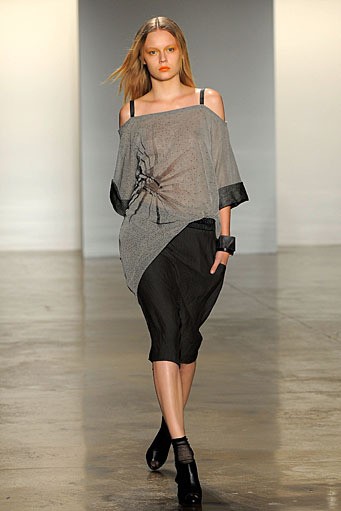 Jeremy Laing, Spring/Summer 2012. New York Fashion Week Spring/Summer 2012. [Photo by Jemal Countess/Getty Images]