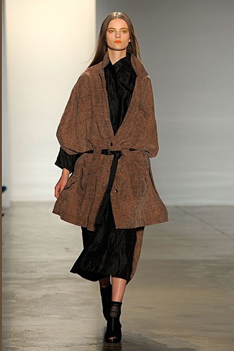 Jeremy Laing, Spring/Summer 2012. New York Fashion Week Spring/Summer 2012. [Photo by Jemal Countess/Getty Images]