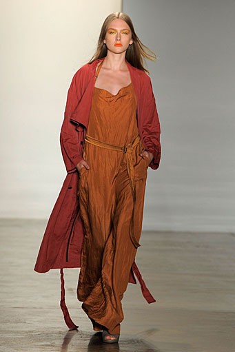 Jeremy Laing, Spring/Summer 2012. New York Fashion Week Spring/Summer 2012. [Photo by Jemal Countess/Getty Images]