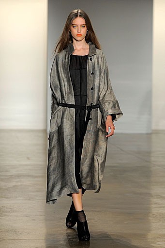 Jeremy Laing, Spring/Summer 2012. New York Fashion Week Spring/Summer 2012. [Photo by Jemal Countess/Getty Images]