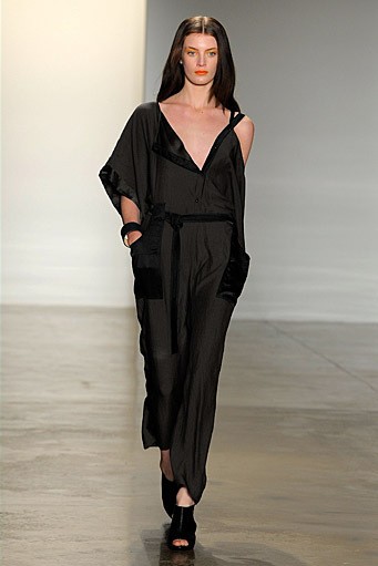 Jeremy Laing, Spring/Summer 2012. New York Fashion Week Spring/Summer 2012. [Photo by Jemal Countess/Getty Images]