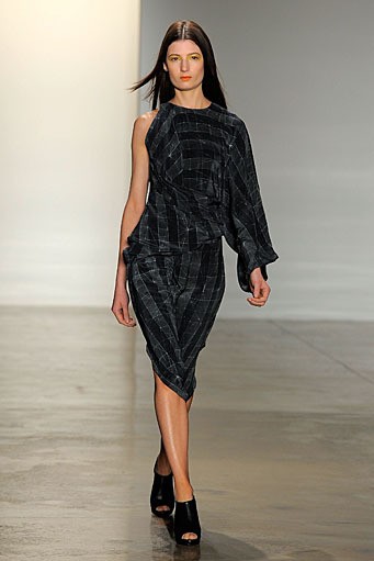Jeremy Laing, Spring/Summer 2012. New York Fashion Week Spring/Summer 2012. [Photo by Jemal Countess/Getty Images]