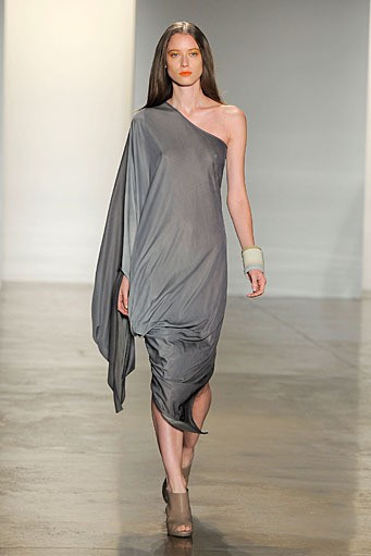 Jeremy Laing, Spring/Summer 2012. New York Fashion Week Spring/Summer 2012. [Photo by Jemal Countess/Getty Images]