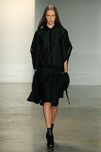 Jeremy Laing, Spring/Summer 2012. New York Fashion Week Spring/Summer 2012. [Photo by Jemal Countess/Getty Images]