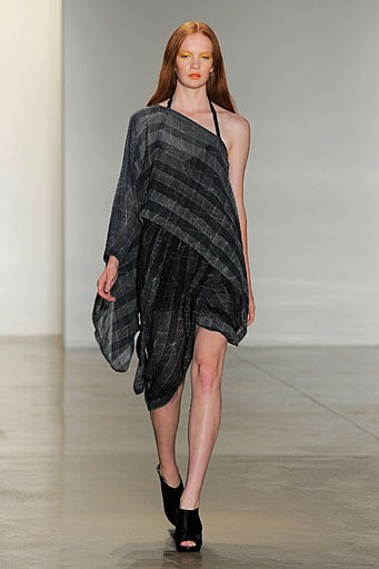 Jeremy Laing, Spring/Summer 2012. New York Fashion Week Spring/Summer 2012. [Photo by Jemal Countess/Getty Images]