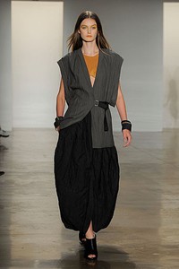 Jeremy Laing, Spring/Summer 2012. New York Fashion Week Spring/Summer 2012. [Photo by Jemal Countess/Getty Images]