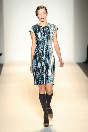 Lela Rose, Fall/Winter 2011. New York Fashion Week 2011. [Photo by Jemal Countess/Getty Images for Payless]