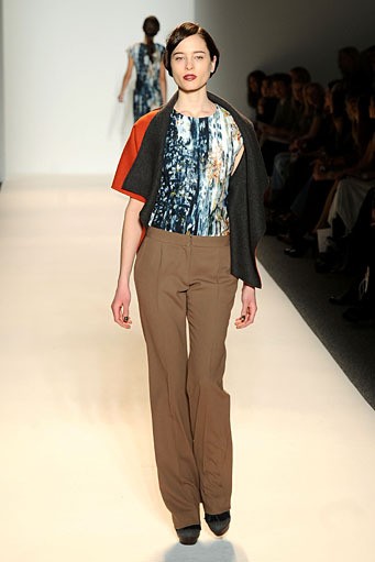 Lela Rose, Fall/Winter 2011. New York Fashion Week 2011. [Photo by Jemal Countess/Getty Images for Payless]