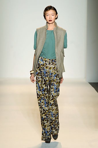 Lela Rose, Fall/Winter 2011. New York Fashion Week 2011. [Photo by Jemal Countess/Getty Images for Payless]