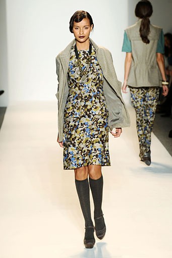 Lela Rose, Fall/Winter 2011. New York Fashion Week 2011. [Photo by Jemal Countess/Getty Images for Payless]