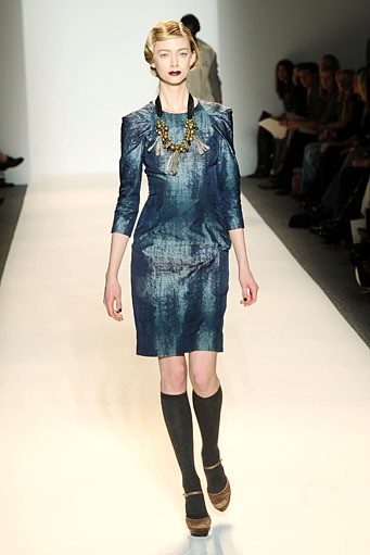 Lela Rose, Fall/Winter 2011. New York Fashion Week 2011. [Photo by Jemal Countess/Getty Images for Payless]