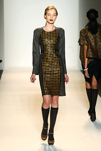 Lela Rose, Fall/Winter 2011. New York Fashion Week 2011. [Photo by Jemal Countess/Getty Images for Payless]