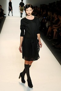 Lela Rose, Fall/Winter 2011. New York Fashion Week 2011. [Photo by Jemal Countess/Getty Images for Payless]