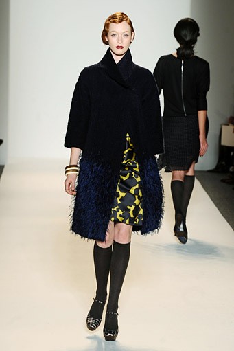 Lela Rose, Fall/Winter 2011. New York Fashion Week 2011. [Photo by Jemal Countess/Getty Images for Payless]