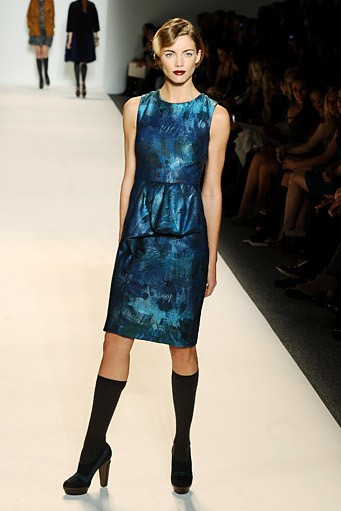 Lela Rose, Fall/Winter 2011. New York Fashion Week 2011. [Photo by Jemal Countess/Getty Images for Payless]