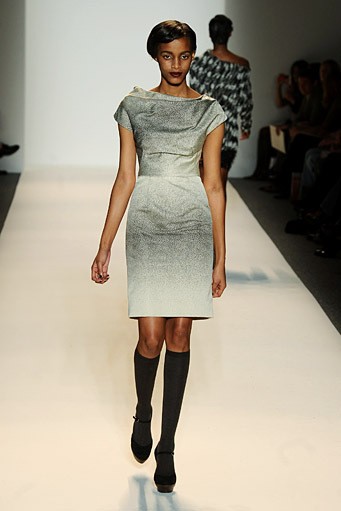 Lela Rose, Fall/Winter 2011. New York Fashion Week 2011. [Photo by Jemal Countess/Getty Images for Payless]