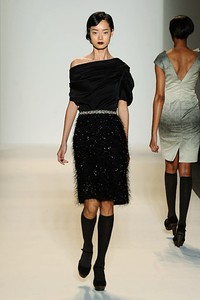 Lela Rose, Fall/Winter 2011. New York Fashion Week 2011. [Photo by Jemal Countess/Getty Images for Payless]