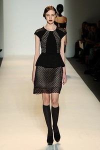 Lela Rose, Fall/Winter 2011. New York Fashion Week 2011. [Photo by Jemal Countess/Getty Images for Payless]