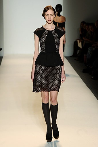Lela Rose, Fall/Winter 2011. New York Fashion Week 2011. [Photo by Jemal Countess/Getty Images for Payless]