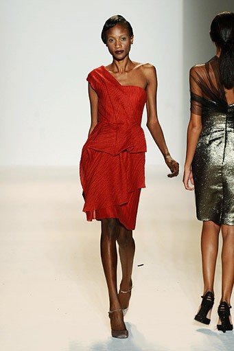 Lela Rose, Fall/Winter 2011. New York Fashion Week 2011. [Photo by Jemal Countess/Getty Images for Payless]