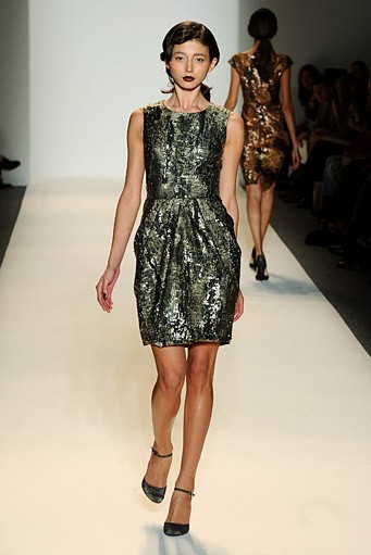 Lela Rose, Fall/Winter 2011. New York Fashion Week 2011. [Photo by Jemal Countess/Getty Images for Payless]