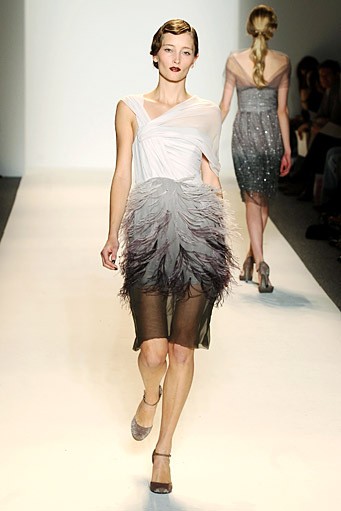 Lela Rose, Fall/Winter 2011. New York Fashion Week 2011. [Photo by Jemal Countess/Getty Images for Payless]