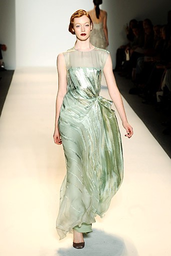 Lela Rose, Fall/Winter 2011. New York Fashion Week 2011. [Photo by Jemal Countess/Getty Images for Payless]