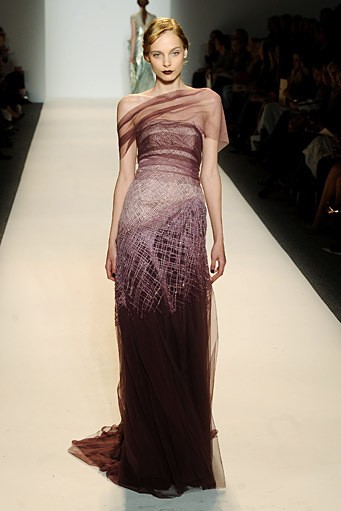 Lela Rose, Fall/Winter 2011. New York Fashion Week 2011. [Photo by Jemal Countess/Getty Images for Payless]