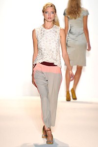 Lela Rose, Spring/Summer 2012. New York Fashion Week Spring/Summer 2012. [Photo by Mike Coppola/Getty Images for Payless]