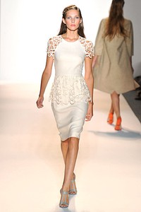 Lela Rose, Spring/Summer 2012. New York Fashion Week Spring/Summer 2012. [Photo by Mike Coppola/Getty Images for Payless]