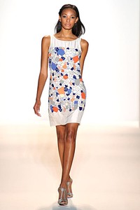 Lela Rose, Spring/Summer 2012. New York Fashion Week Spring/Summer 2012. [Photo by Mike Coppola/Getty Images for Payless]