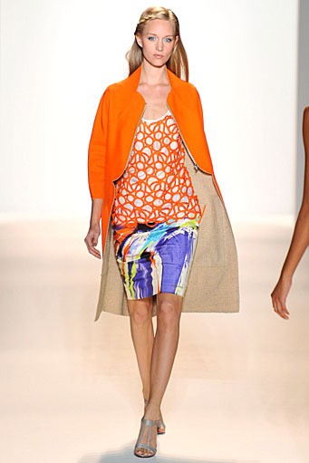 Lela Rose, Spring/Summer 2012. New York Fashion Week Spring/Summer 2012. [Photo by Mike Coppola/Getty Images for Payless]