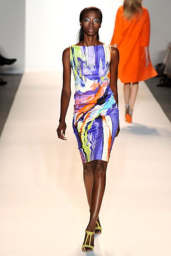 Lela Rose, Spring/Summer 2012. New York Fashion Week Spring/Summer 2012. [Photo by Mike Coppola/Getty Images for Payless]