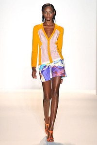 Lela Rose, Spring/Summer 2012. New York Fashion Week Spring/Summer 2012. [Photo by Mike Coppola/Getty Images for Payless]
