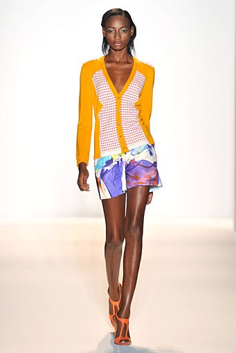 Lela Rose, Spring/Summer 2012. New York Fashion Week Spring/Summer 2012. [Photo by Mike Coppola/Getty Images for Payless]