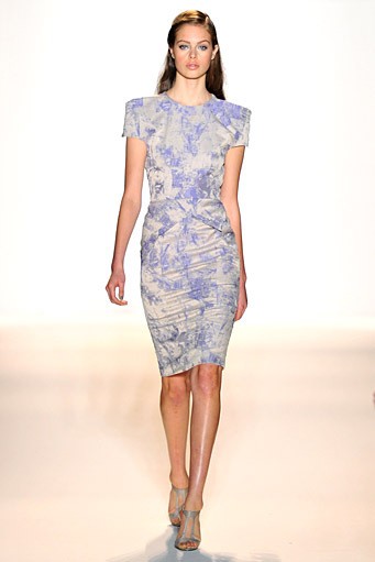 Lela Rose, Spring/Summer 2012. New York Fashion Week Spring/Summer 2012. [Photo by Mike Coppola/Getty Images for Payless]