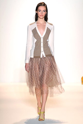 Lela Rose, Spring/Summer 2012. New York Fashion Week Spring/Summer 2012. [Photo by Mike Coppola/Getty Images for Payless]