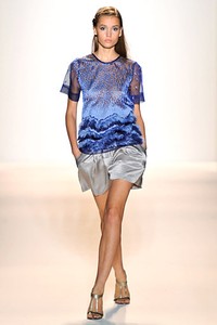 Lela Rose, Spring/Summer 2012. New York Fashion Week Spring/Summer 2012. [Photo by Mike Coppola/Getty Images for Payless]