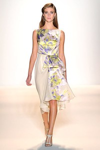 Lela Rose, Spring/Summer 2012. New York Fashion Week Spring/Summer 2012. [Photo by Mike Coppola/Getty Images for Payless]