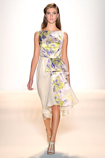 Lela Rose, Spring/Summer 2012. New York Fashion Week Spring/Summer 2012. [Photo by Mike Coppola/Getty Images for Payless]