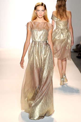 Lela Rose, Spring/Summer 2012. New York Fashion Week Spring/Summer 2012. [Photo by Mike Coppola/Getty Images for Payless]