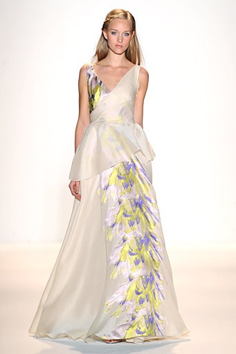 Lela Rose, Spring/Summer 2012. New York Fashion Week Spring/Summer 2012. [Photo by Mike Coppola/Getty Images for Payless]