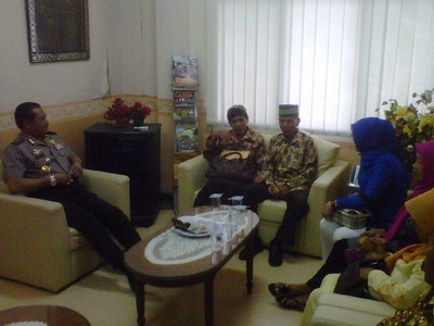 Keluarga Briptu Norman Datangi Mabes Polri