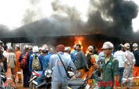 Kantor PT Nexus Turut Dibakar Karyawan