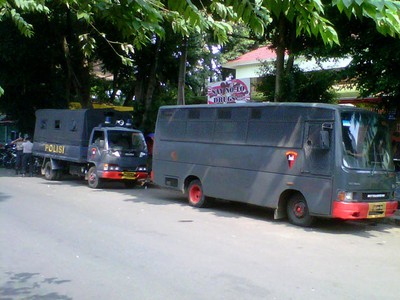 SMA 6 Dijaga Polisi