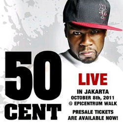 Harga Tiket Konser 50 Cent di Jakarta Mulai Rp 800 ribu