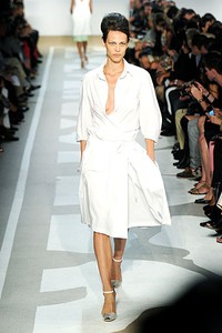 Diane Von Furstenberg, Spring/Summer 2012. New York Fashion Week Spring/Summer 2012. [Photo by Frazer Harrison/Getty Images for Mercedes-Benz Fashion Week]