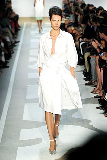 Diane Von Furstenberg, Spring/Summer 2012. New York Fashion Week Spring/Summer 2012. [Photo by Frazer Harrison/Getty Images for Mercedes-Benz Fashion Week]